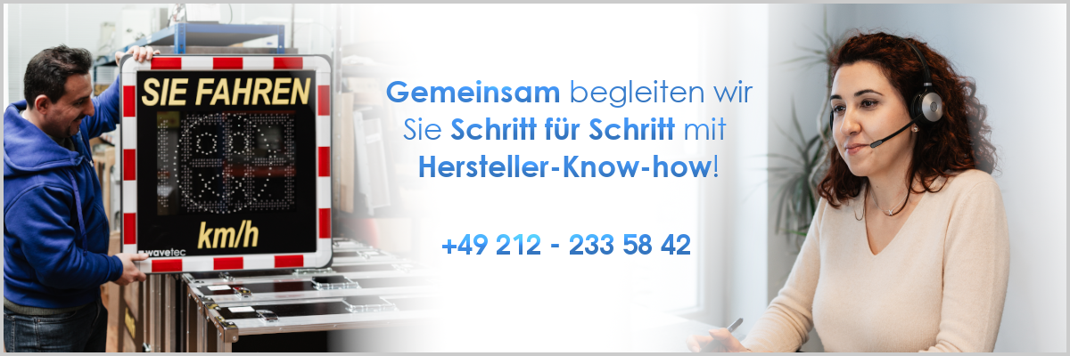 geschwindigkeitsanzeigetafel kaufen Beratung